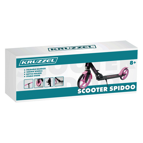 Spidoo paspirtukas rožinis kruzzel 25628