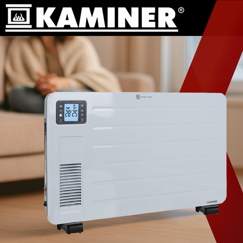 Elektrinis šildytuvas kaminer ziflo 2300w su wifi valdymu