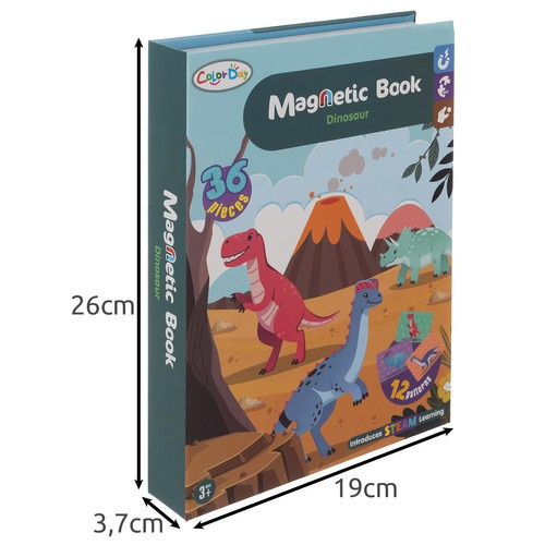Magnetinė dėlionė dinozaurai 24730