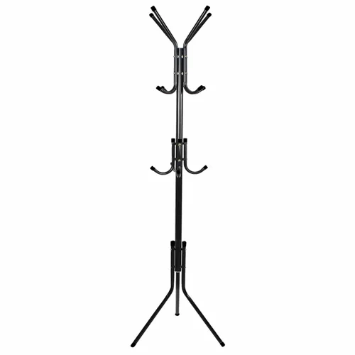 Metalinė pastatoma kabykla 42 x 42 x 175 cm, juoda