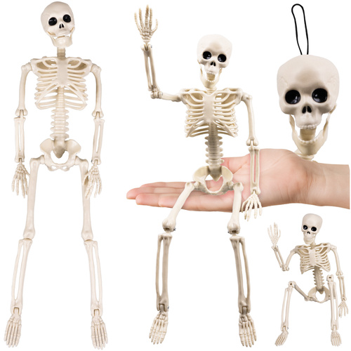 Pakabinama dekoracija ruhhy skeletas 40 cm