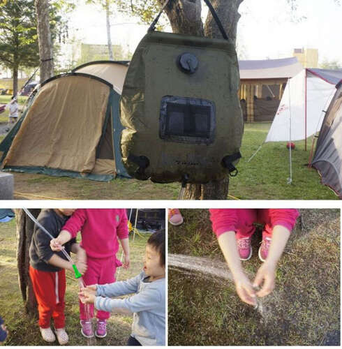 Nešiojamas turistinis dušas 20 l