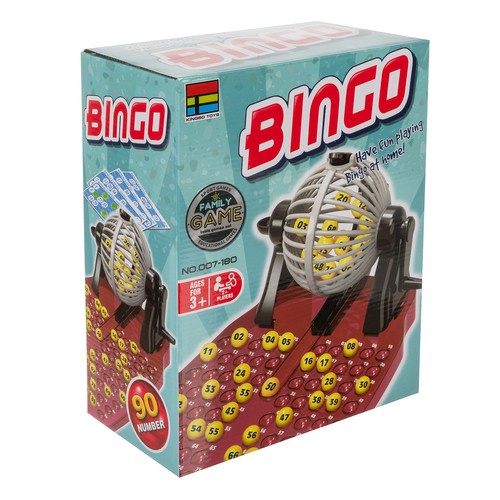 Bingo žaidimas vaikams su piešimo mašina 23x11x16,5 cm