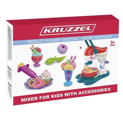 Plastilino rinkinys kruzzel sausainiai