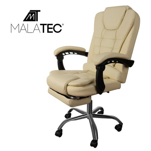 Biuro kėdė Malatec 23287, smėlio spalvos