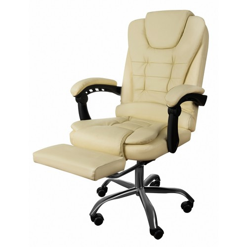 Biuro kėdė Malatec 23287, smėlio spalvos