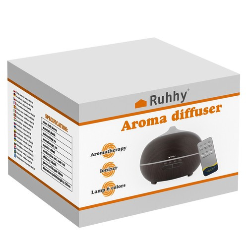 Aroma difuzorius drėkintuvas, 400 ml.