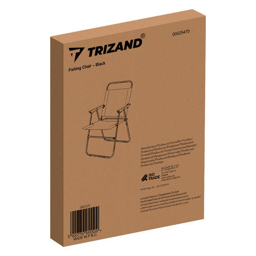 Juoda žvejybos kėdė trizand 25470