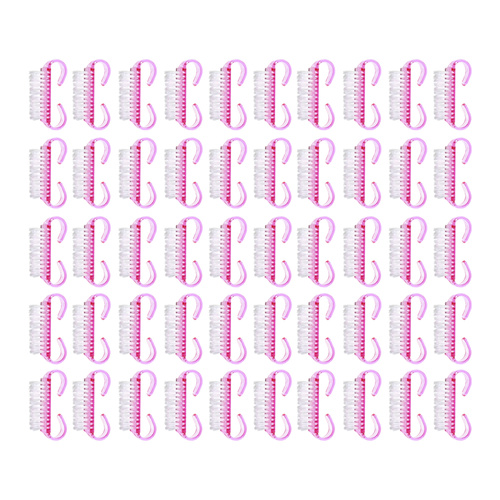 Vienkartiniai manikiūro šepetėliai, 50 vnt., 6,5x3,2x1,5 cm