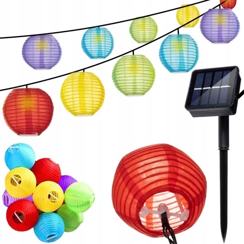 Saulės girlianda 3,5m 2v ip44 23412