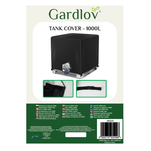Gardlov ibc 1000l talpos uždangalas