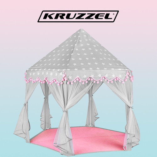 Vaikiška palapinė kruzzel 23476, 123x123x140 cm