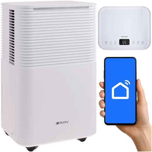 Oro sausintuvas ruhhy dryzix, 12 l/24 val., wifi valdymas