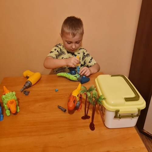 Kūrybinis dinozaurų rinkinys 4in1