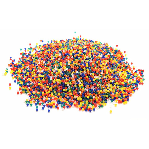 Spalvoti hidrogelio rutuliukai 7,5 mm 50000 vnt.