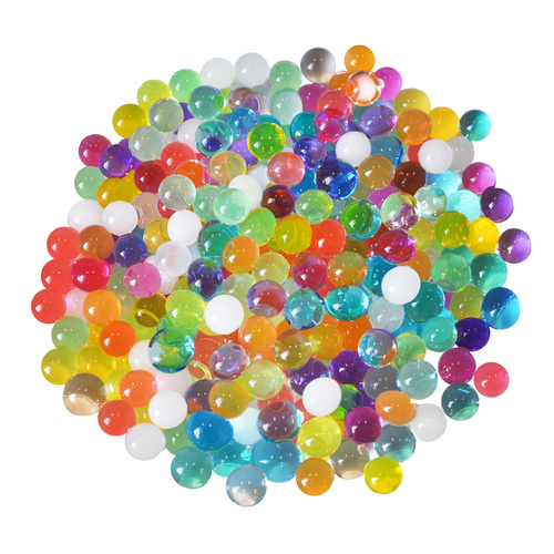Spalvoti hidrogelio rutuliukai 7,5 mm 50000 vnt.