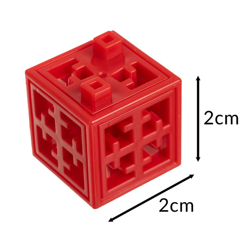 Konstruktoriaus kaladėlės kruzzel 160 vnt. 2x2x2 cm 1