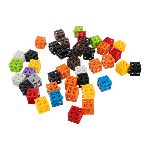Konstruktoriaus kaladėlės kruzzel 160 vnt. 2x2x2 cm