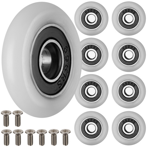 Dušo kabinos ratukai ruhhy 23x6 mm, 8 vnt.