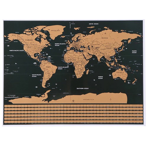 Nutrinamasis pasaulio žemėlapis su vėliavomis iso trade 82x59 cm