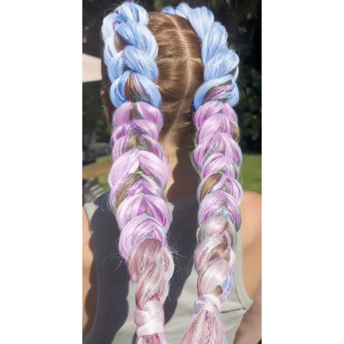 Sintetinis plaukų pluoštas ombre, 60 cm