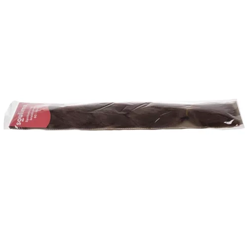 Sintetinis plaukų pluoštas, rudas, 60 cm