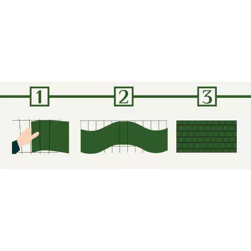 Tvoros juosta 19x260 cm 700 g/m2 antracitas