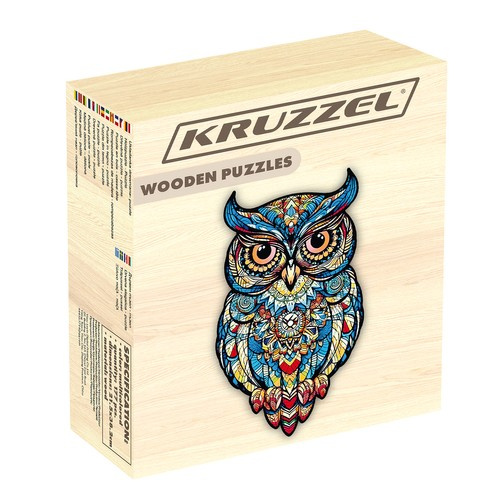 Medinė dėlionė kruzzel 24551