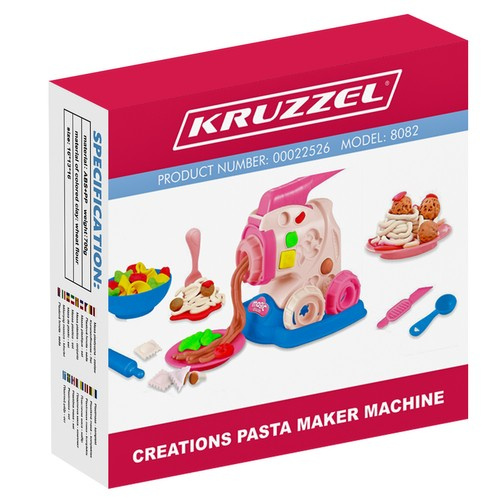 Plastilino rinkinys kruzzel makaronai
