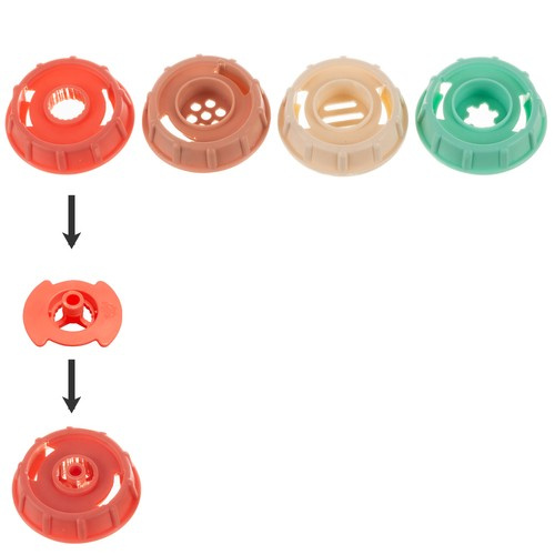 Plastilino rinkinys kruzzel makaronai