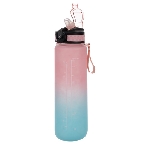 Motyvacinis vandens butelis 1 l