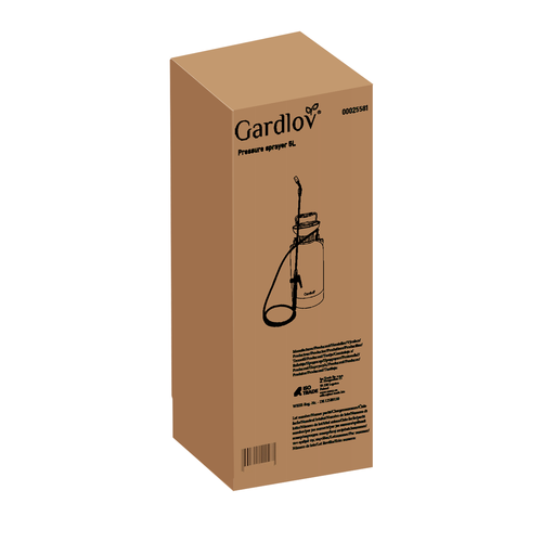 Slėginis purkštuvas 5l gardlov 25581