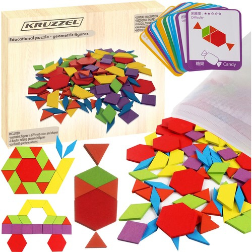 Loginė dėlionė - geometrinės figūros