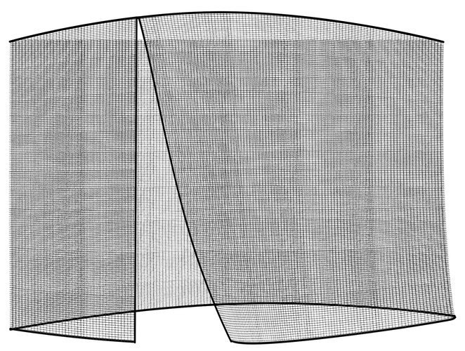 Tinklelis nuo uodų sodo skėčiui 300 cm, juodas