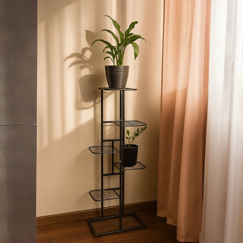 Gėlių stovas ruhhy 106 cm, 6 pakopos, metalinis