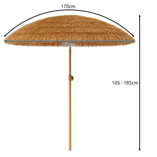 Sodo skėtis balkono ir terasos gardlov 170 cm