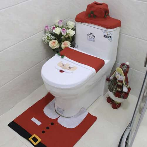 Bathroom rug - christmas set ruhhy 22360