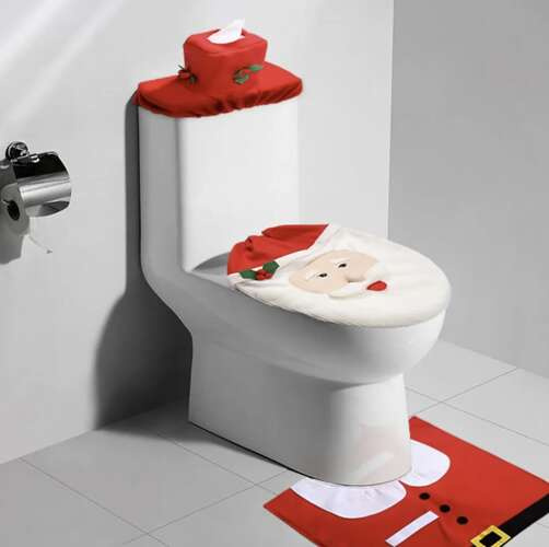 Bathroom rug - christmas set ruhhy 22360