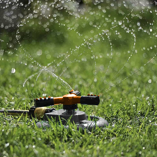Gardlov sodo purkštuvas 360° su 3 besisukančiomis rankenomis