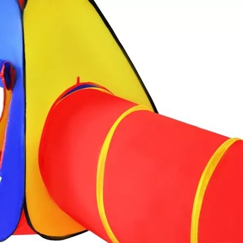 Vaikiška palapinė su tuneliu ir nameliu kruzzel 23871, 3in1