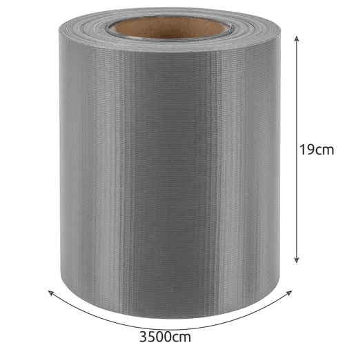 Tvoros juosta gardlov 19cm x 35m 450g/m2 pilka