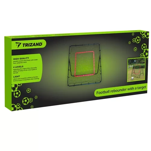 Universalūs futbolo vartai su treniruokliu 120x120 cm