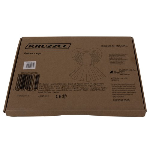 Angelo kostiumas kruzzel 22560, 2 dalių