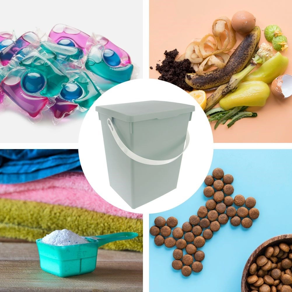 Žalias plastikinis konteineris 5,5 l 3