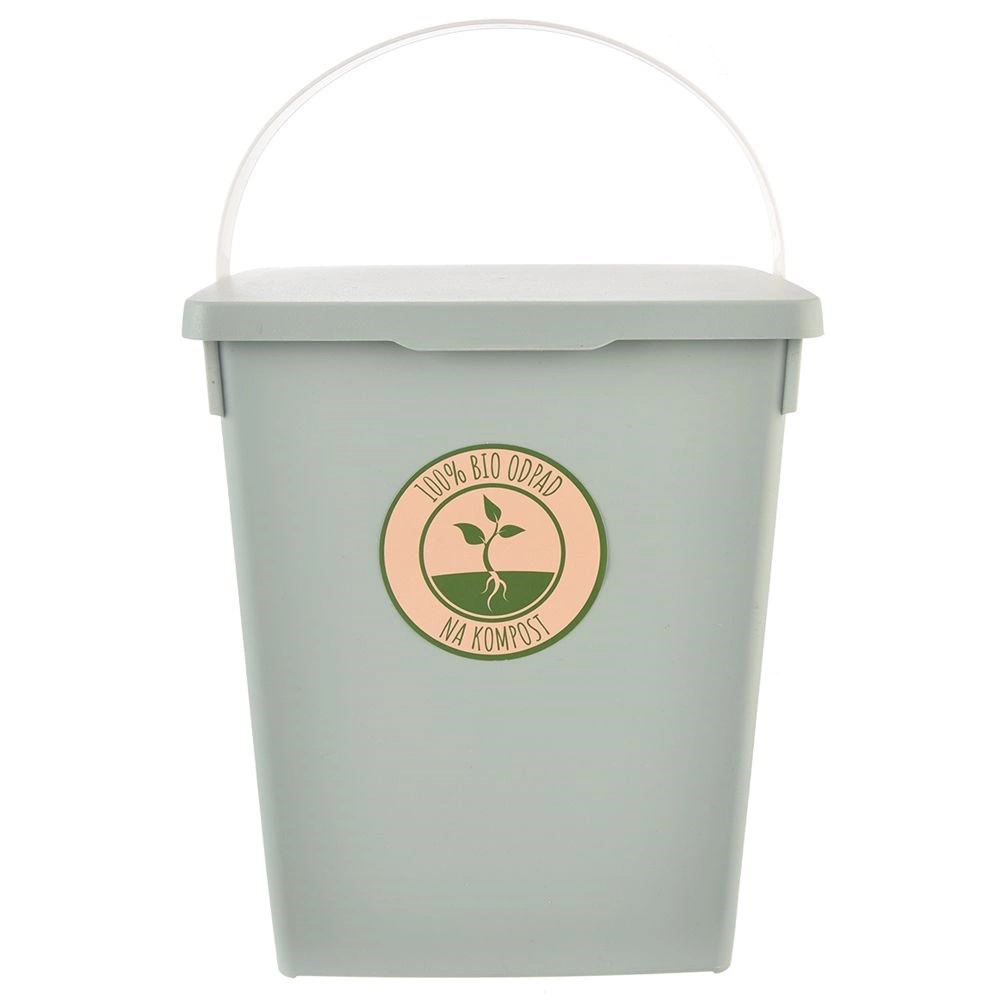 Žalias plastikinis konteineris 5,5 l 2