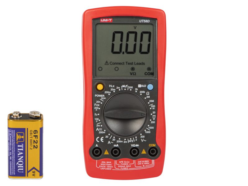 Multimetras uni-t ut58d