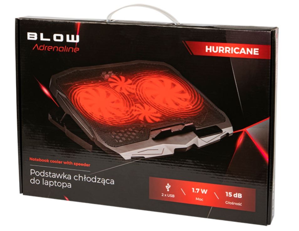 Aušinimo stovas kompiuteriui Kompiuterio aušinimo stovas Blow Adrenaline Hurricane
