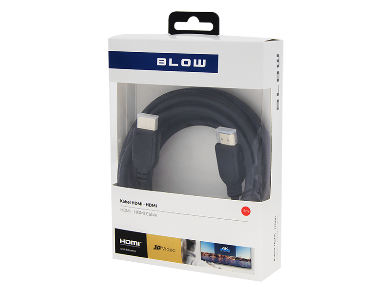 Hdmi laidas hdmi - hdmi 4k kabelis 5m