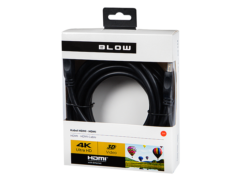 Hdmi laidas hdmi - hdmi 4k kabelis 5m