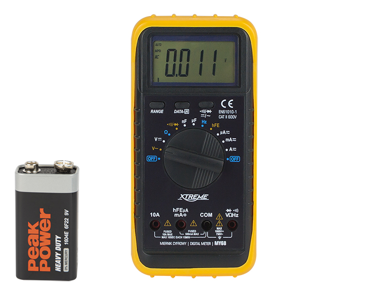Multimetras my-68 xtreme
